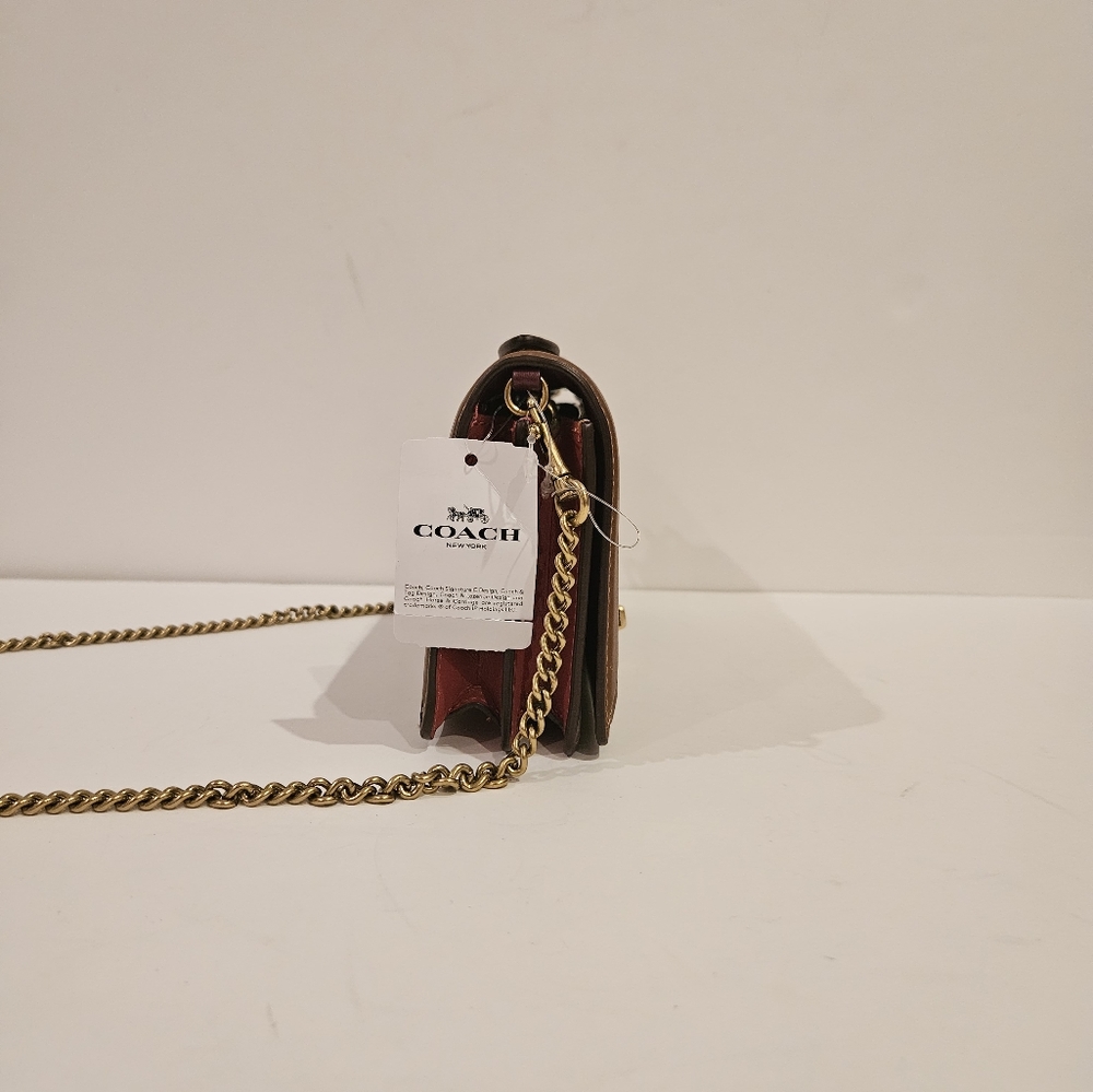 Coach Riley Chain Clutch - Picture 3 of 12